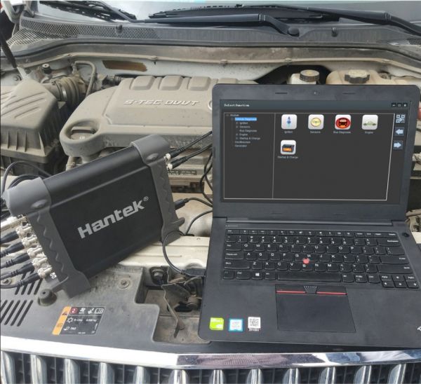 Car diagnostic USB Digital Oscilloscope  Hantek 1008c 8CH for Computer