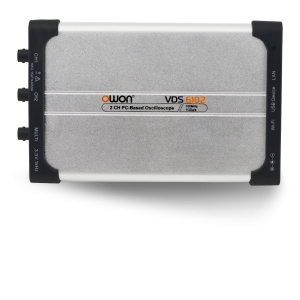 OWON VDS6102A PC USB Oscilloscope 100MHz 2 Channel , 1GSa/s 10M Record length , สูงสุด 14 Bits , ฟังก์ชั่นเจน 5MHz