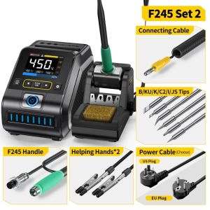FNIRSI DWS-200 หัวแร้งบัดกรีพลังแรงสูง 200W Full Set