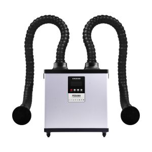 KNOKOO FED200 เครื่องดูดควันอุตสาหกรรม 2 หัว ระบบกรอง 3 ชั้น ประสิทธิภาพสูง 99.97%
