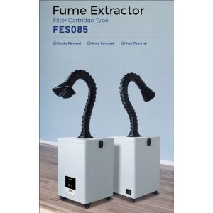 เครื่องดูดควัน KNOKOO FES085 แบบถังกรอง – กำลังดูดสูง เสียงเงียบ ฟิลเตอร์ PTFE ประสิทธิภาพสูง