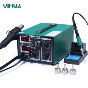สถานีบัดกรีลมร้อน YIHUA 852D+, ชุดสถานีบัดกรี YIHUA 852D+ (ลมร้อน), เครื่องมือซ่อมบอร์ด YIHUA 852D+
