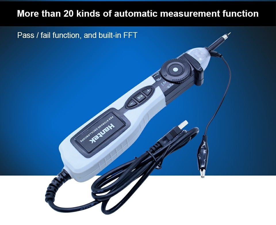 Hantek PSO2020 ปากกาOscilloscope ดิจิตอล PC USB 1 ช่อง 96MSa/S แบนด์วิด ...